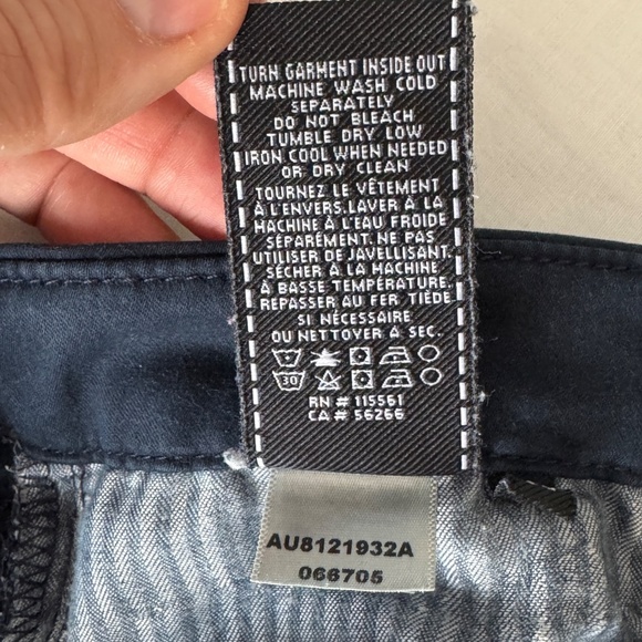 7 For All Mankind Women's Jegging Pants Dark Navy Preppy Stretchy Size 30 - Picture 8 of 13